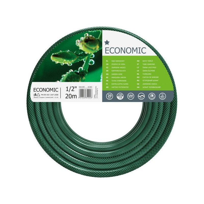 WĄŻ ½” 20M ECONOMIC CELLFAST – 1 SZT.