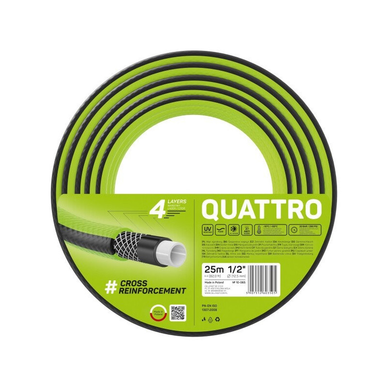 WĄŻ 1/2” 25M QUATTRO CELLFAST – 1 SZT.