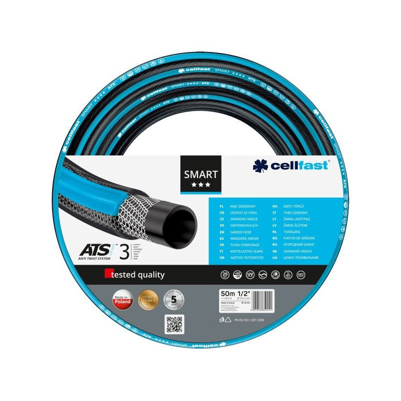 WĄŻ ½” 50M SMART ATS3 CELLFAST – 1 SZT.