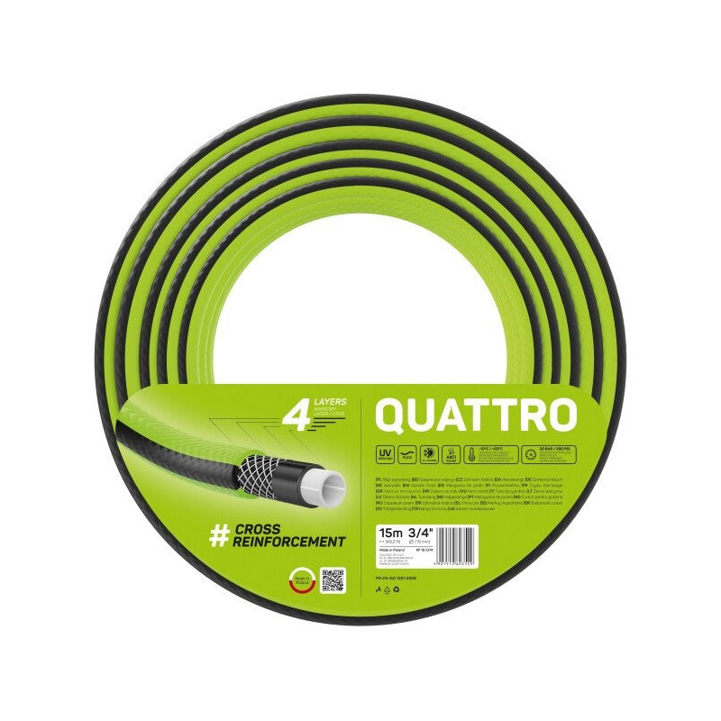 WĄŻ ¾”  15M QUATTRO CELLFAST – 1 SZT.