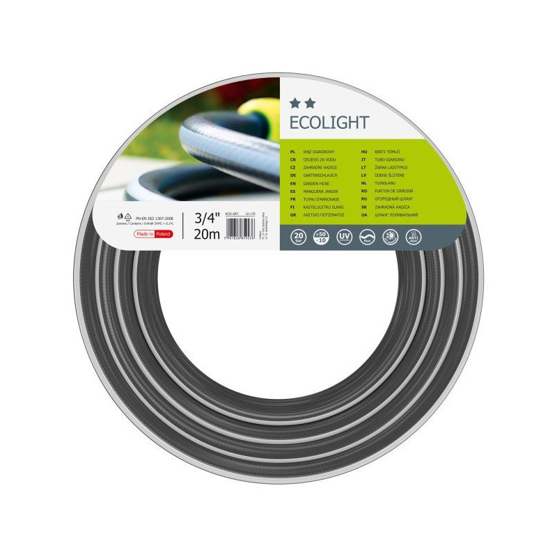WĄŻ ¾” 20M ECOLIGHT CELLFAST – 1 SZT.