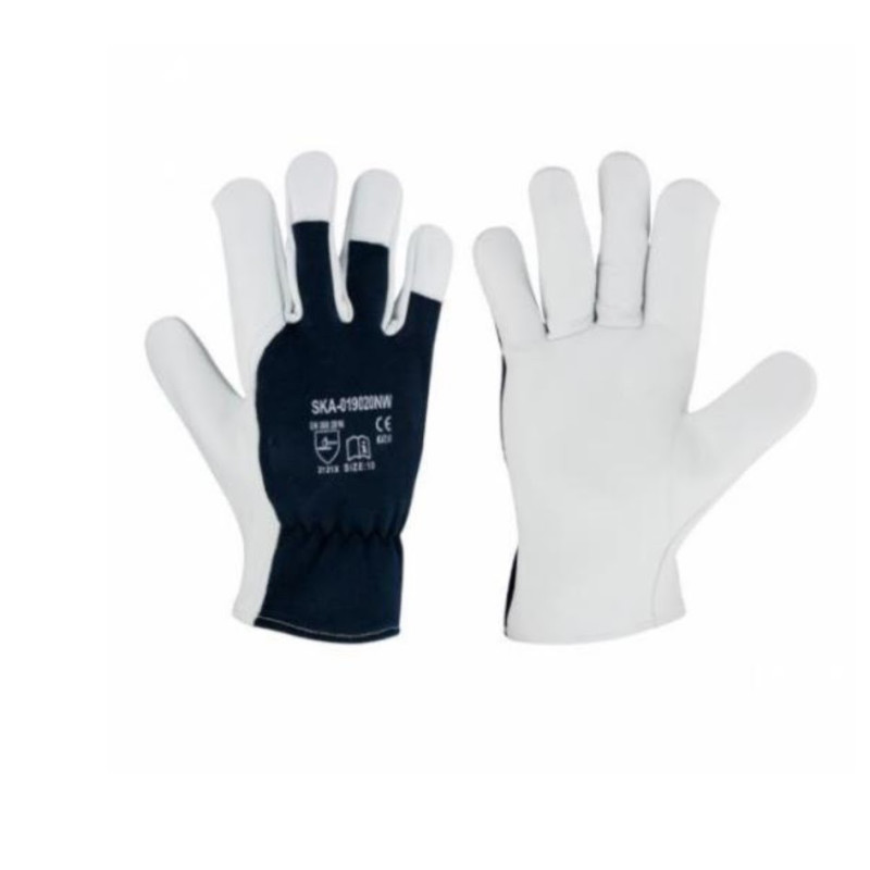 RĘKAWICE SKA 019020NW SKÓRA BLACK ROZMIAR 10 – 1 PARA