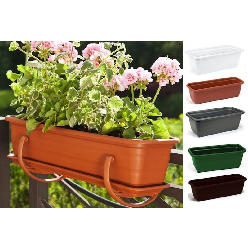 SKRZYNKA BALKONOWA 80 CM ZIELONA 1 SZT.